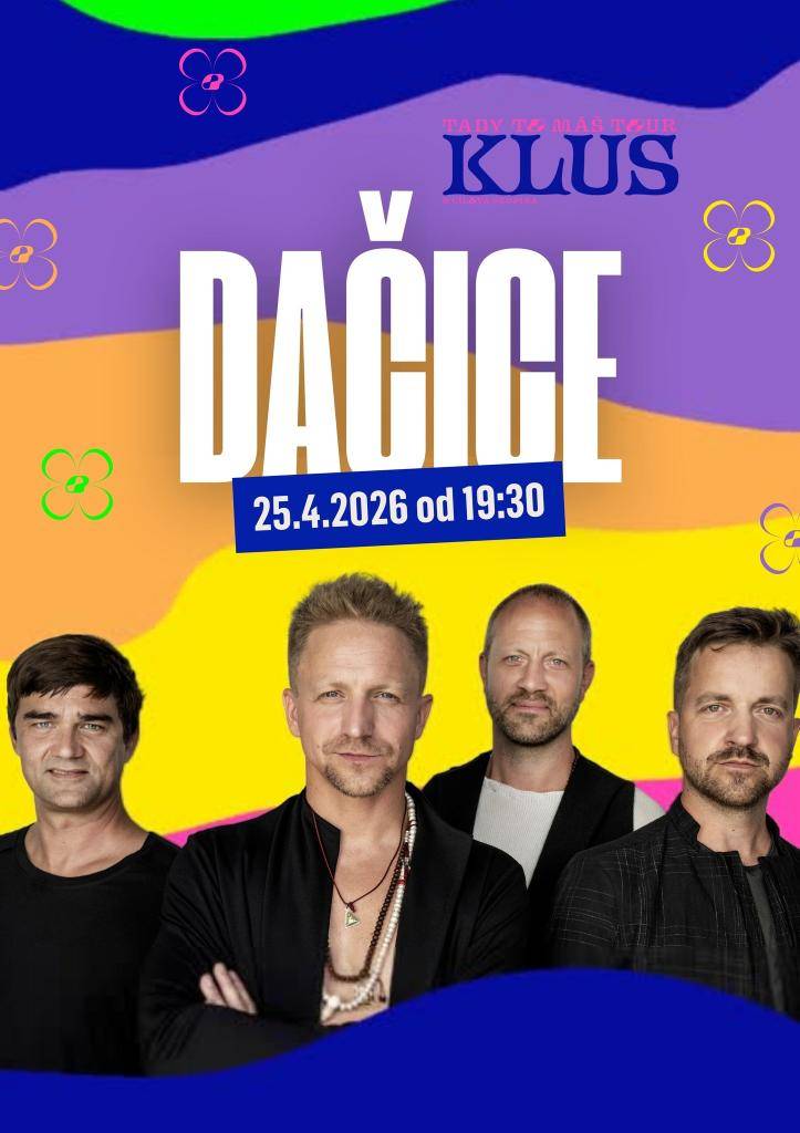 Tuto sobotu se můžete těšit na výjimečný koncert v KD Beseda v Dačicích. Od 19:00 h zde vystoupí Tomáš Klus s kapelou na poslední zastávce svého turné. Zazní téměř všechny jeho známé písničky, takže vás čeká opravdu  nabitý večer. Vstupenky jsou k dispozici na www.tomasklus.cz nebo přímo na místě.