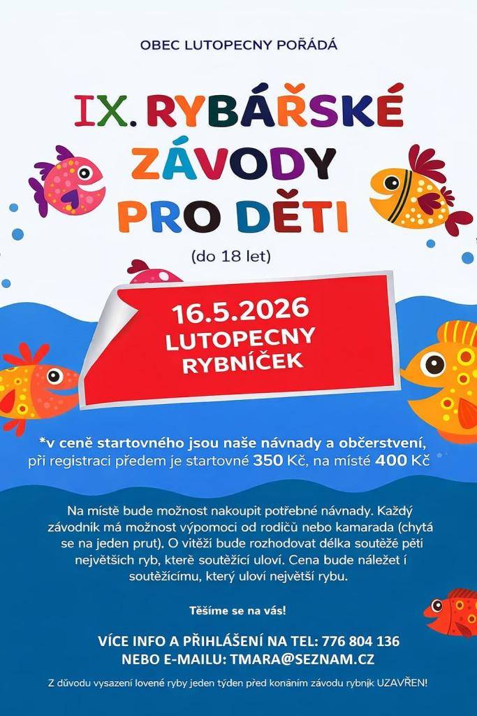 Rybářské závody Lutopecny