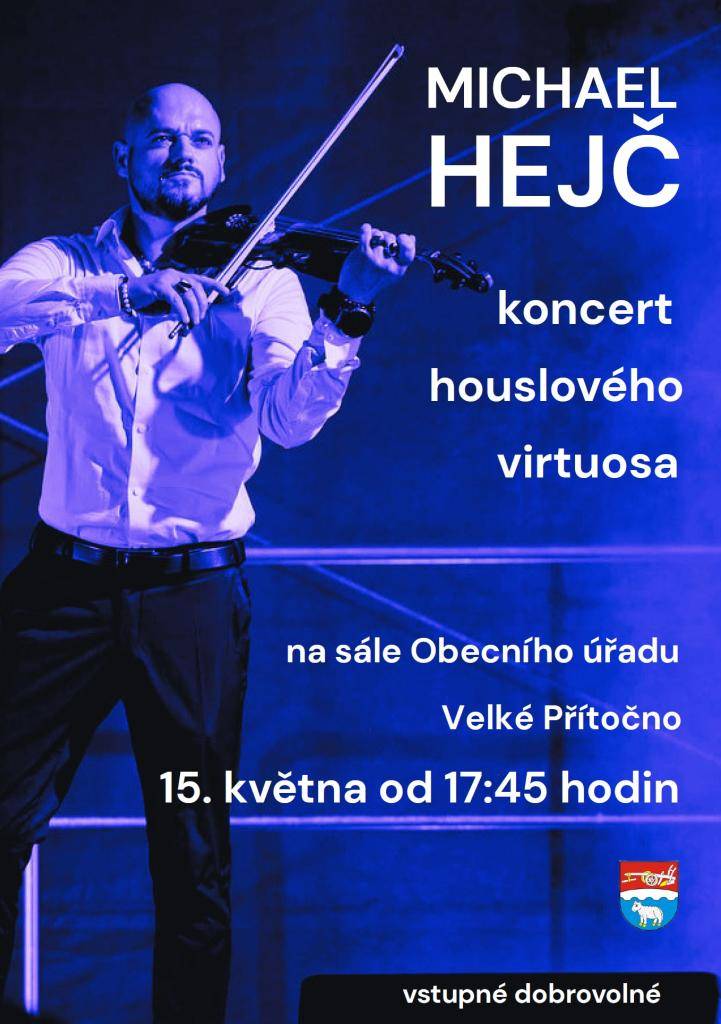 pátek 15. května od 17:45 hodin na sále OÚ