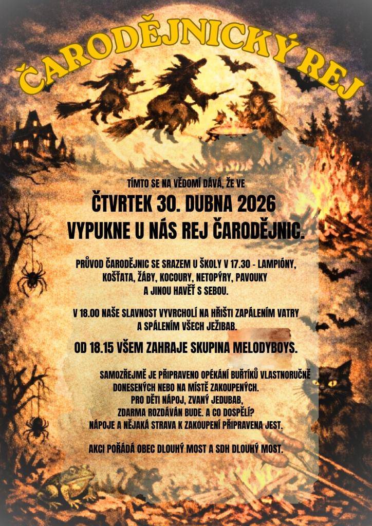 Upozorňujeme, na skutečnost, že nebude možné v rámci pálení čarodějnic na hřišti spálit rostlinné zbytky ze zahrad. Rostlinný odpad je možné zlikvidovat pouze v pravidelně přistavovaném kontejneru U Loterie, nebo ho mohou naši občané zdarma odvézt do sběrného dvora FCC Liberec v Ampérově ulici