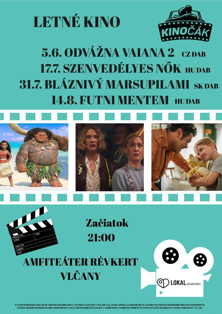Moziműsor - Amfiteáter RÉVKERT Farkasd