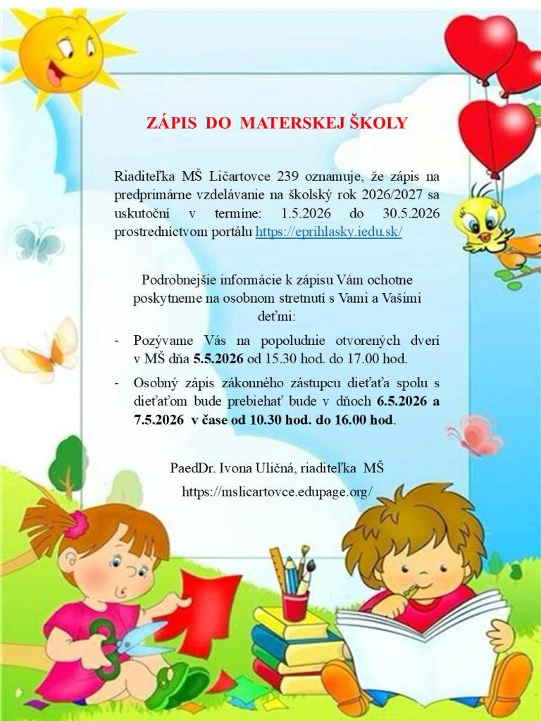 sa uskutoční v termíne od 01.05.2026 do 30.05.2026