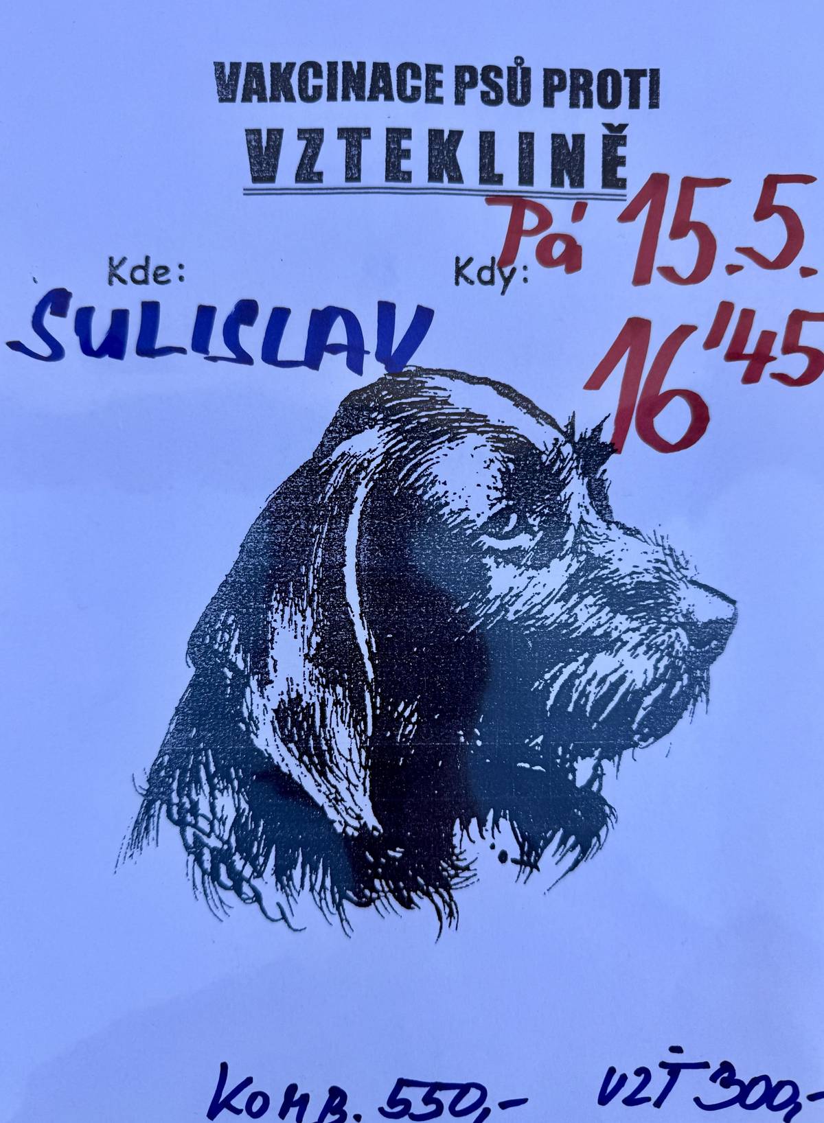 Informace pro pejskaře 👇