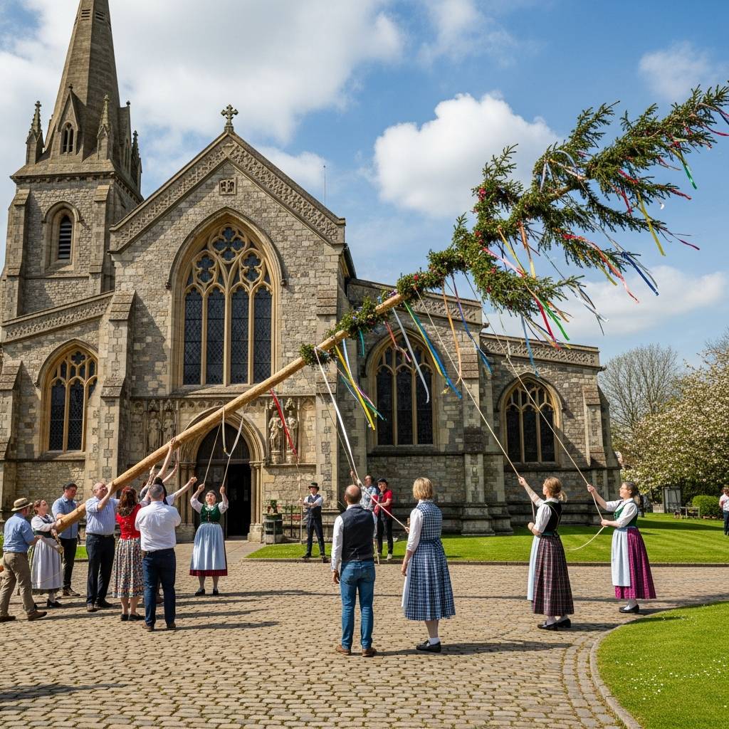 Obec Pocinovice zve všechny občany na stavění májky, které se uskuteční 30. dubna 2026 v 17:00 hodin před kostelem sv. Anny. Občerstvení bude zajištěno.
