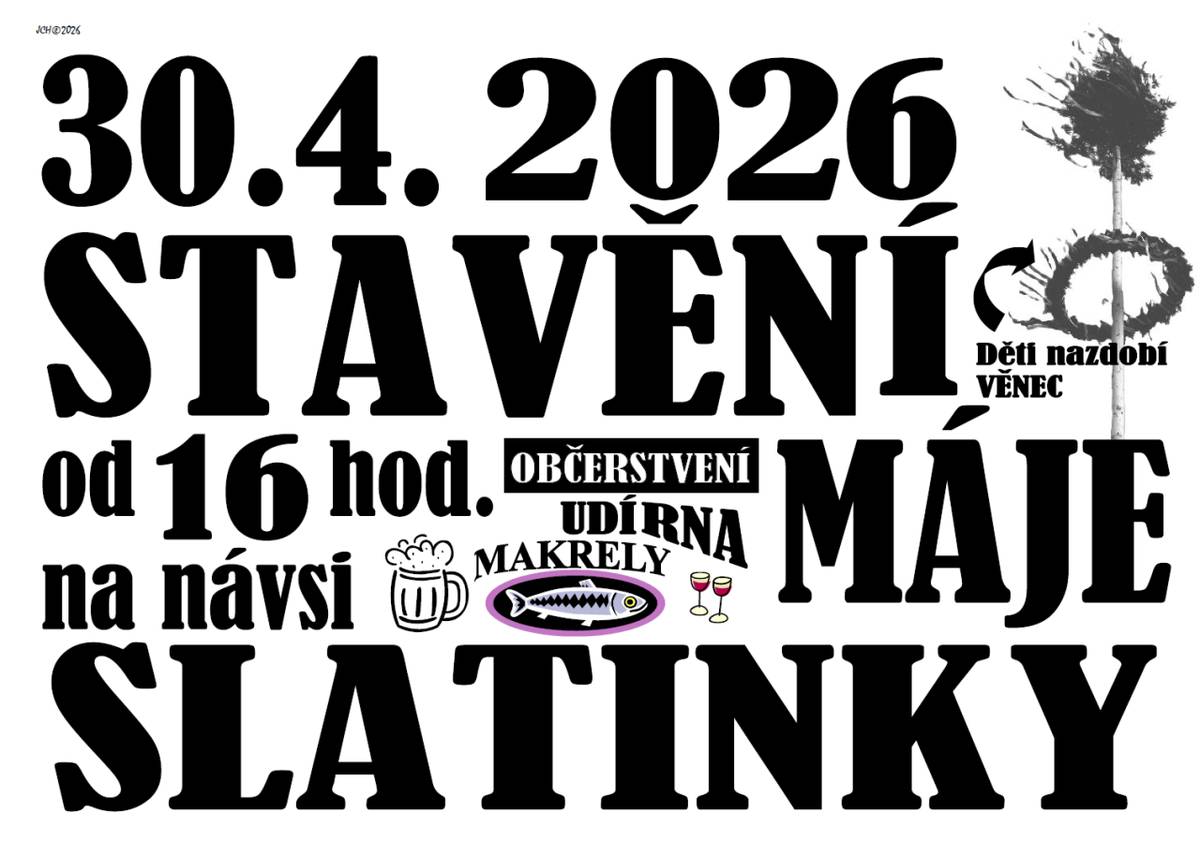 30.dubna 2026 od 16 hodin.