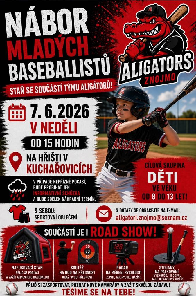 Nábor mladých baseballistů