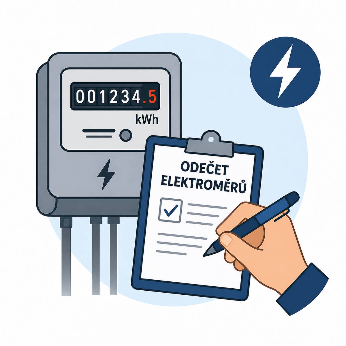 V úterý 28.4.2026 proběhne v naší obci pravidelný odečet elektroměrů.  Pokud nebude elektroměr v tento den přístupný, můžete zanechat jeho stav na viditelném místě.
