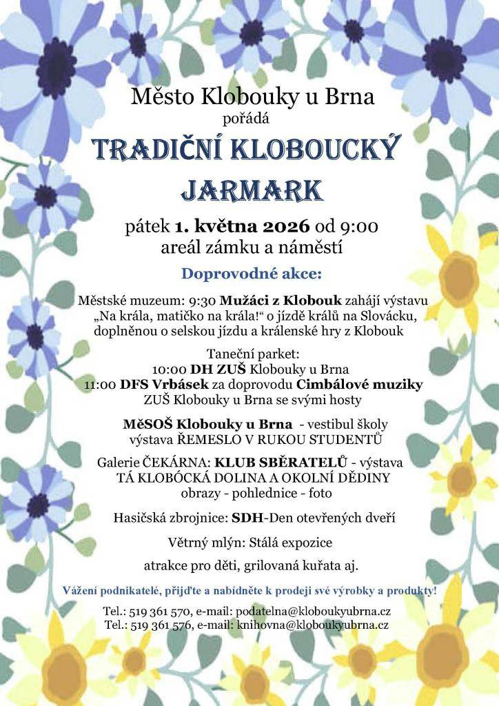 TRADIČNÍ KLOBOUCKÝ JARMARK