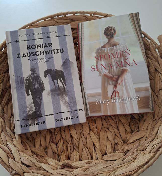 Knihy: Mary Baloghová - Spomeň si na mňa a Koniar z Auschwitzu - Henry Oster
