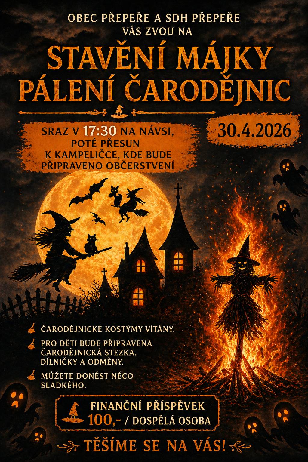 Pozvánka na posezení.