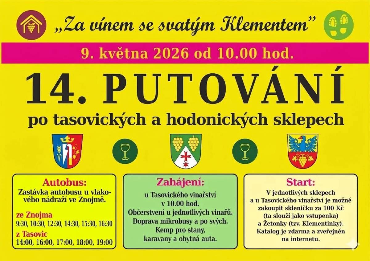 putování po tasovických a hodonických sklepech