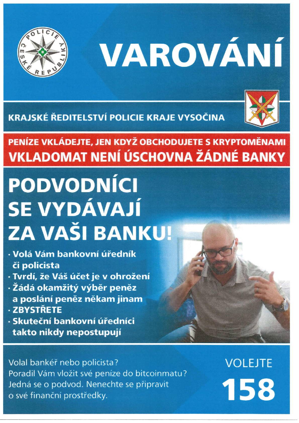 Policie ČR varuje občany ....