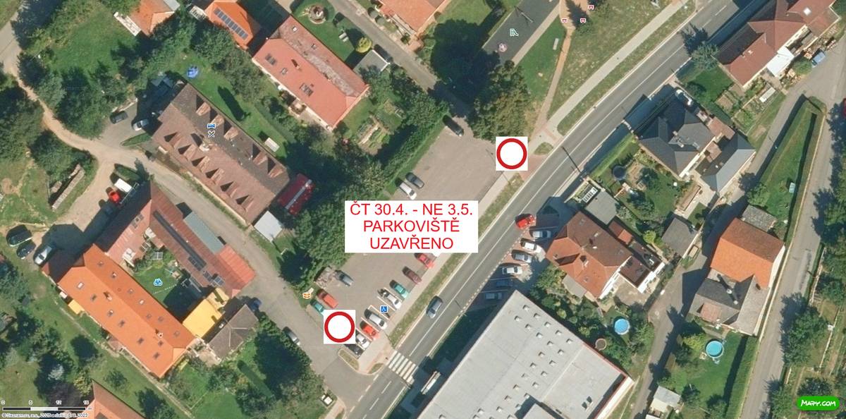 Parkoviště na Rovince bude z důvodu příprav a konání akce DOLNOÚJEZDSKÉ STAVĚNÍ MÁJE uzavřeno v termínu: 📅 čtvrtek 30.4. – neděle 3.5.2026 Prosíme o respektování tohoto krátkodobého omezení. Děkujeme za pochopení 🙏