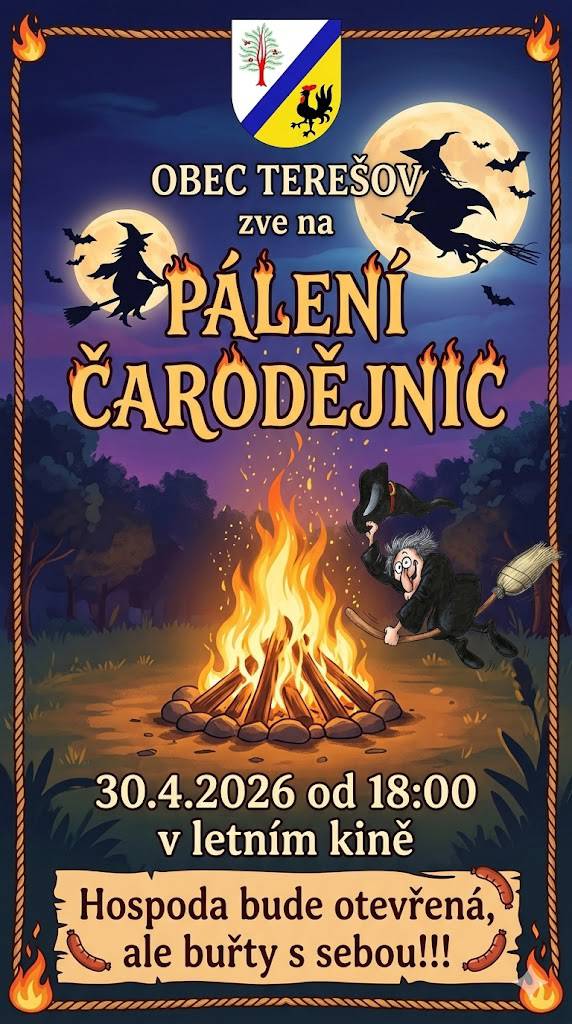 Ve čtvrtek 30.4.2026 od 18:00