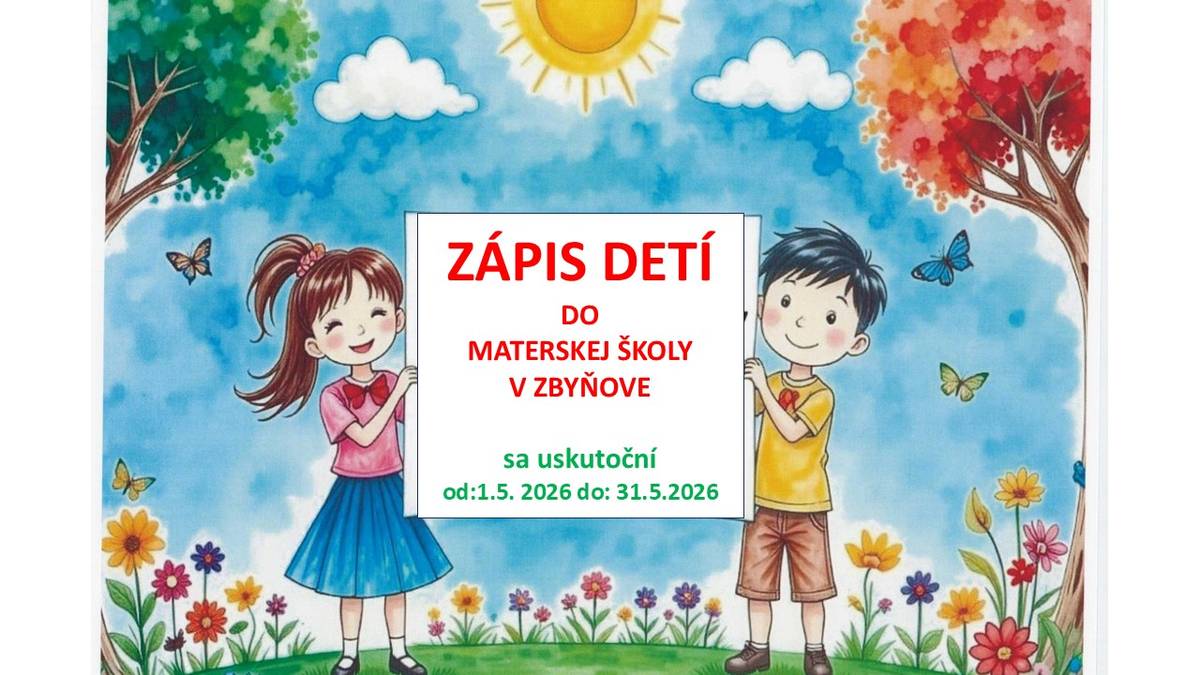 bude prebiehať od 1.5.2026 do 31.5. 2026