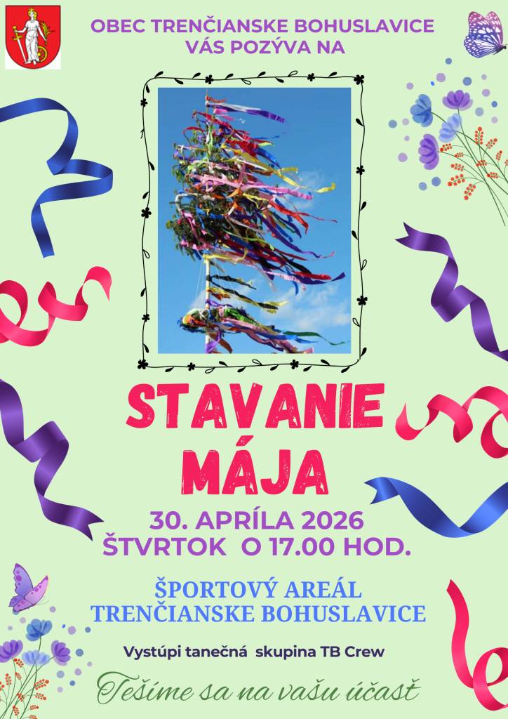 30.04.2026 o 17.00hod v športovom areáli