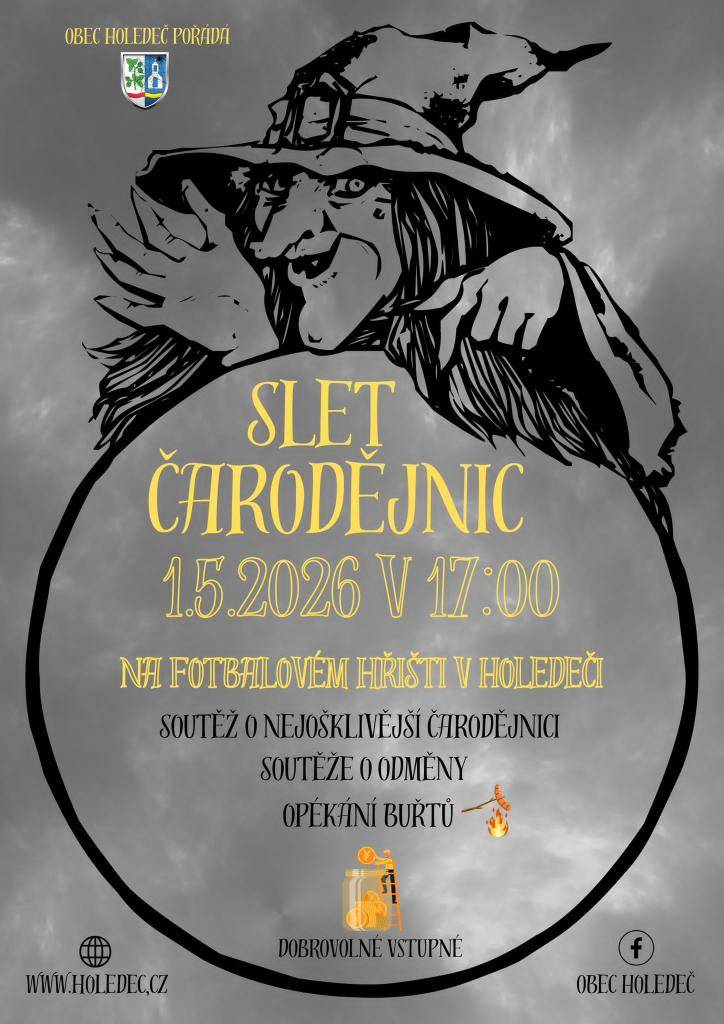1.5.2026 od 17:00 hod. na fotbalovém hřišti.