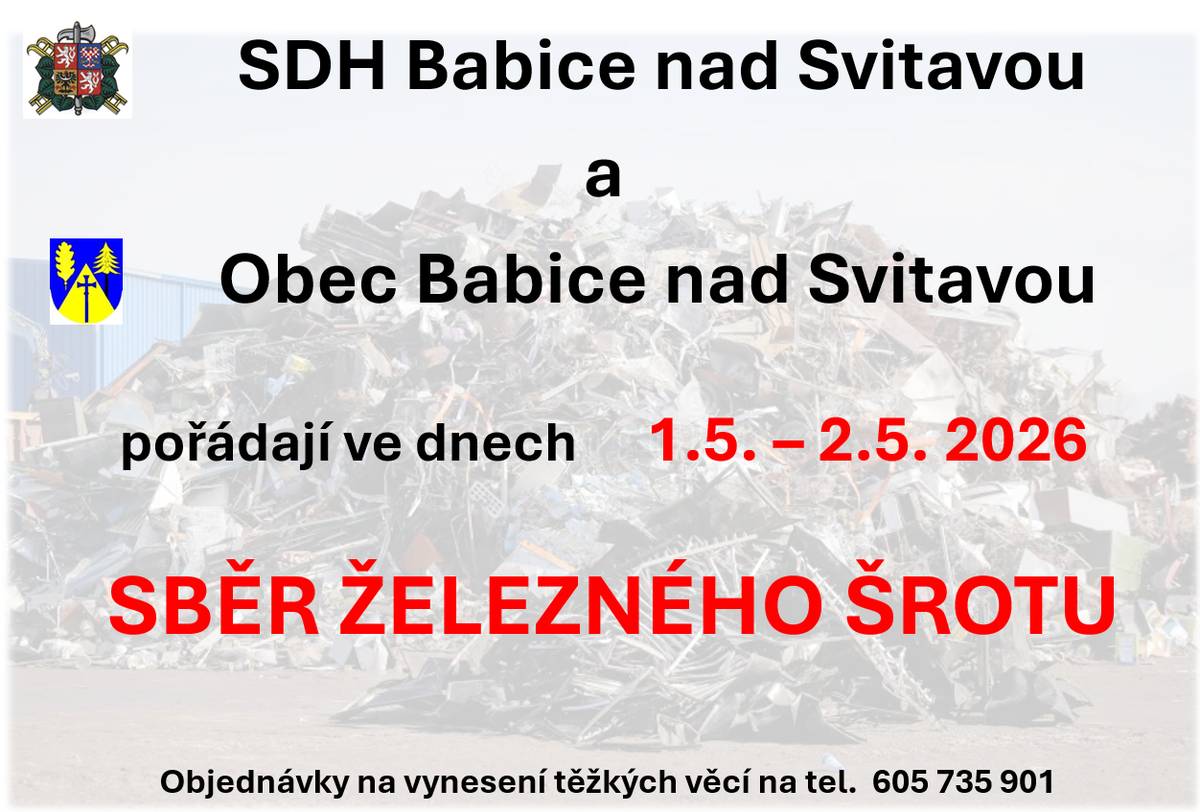 Pátek 1.5. a sobota 2.5.2026