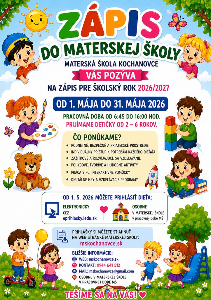 Bližšie informácie nájdete nižšie.