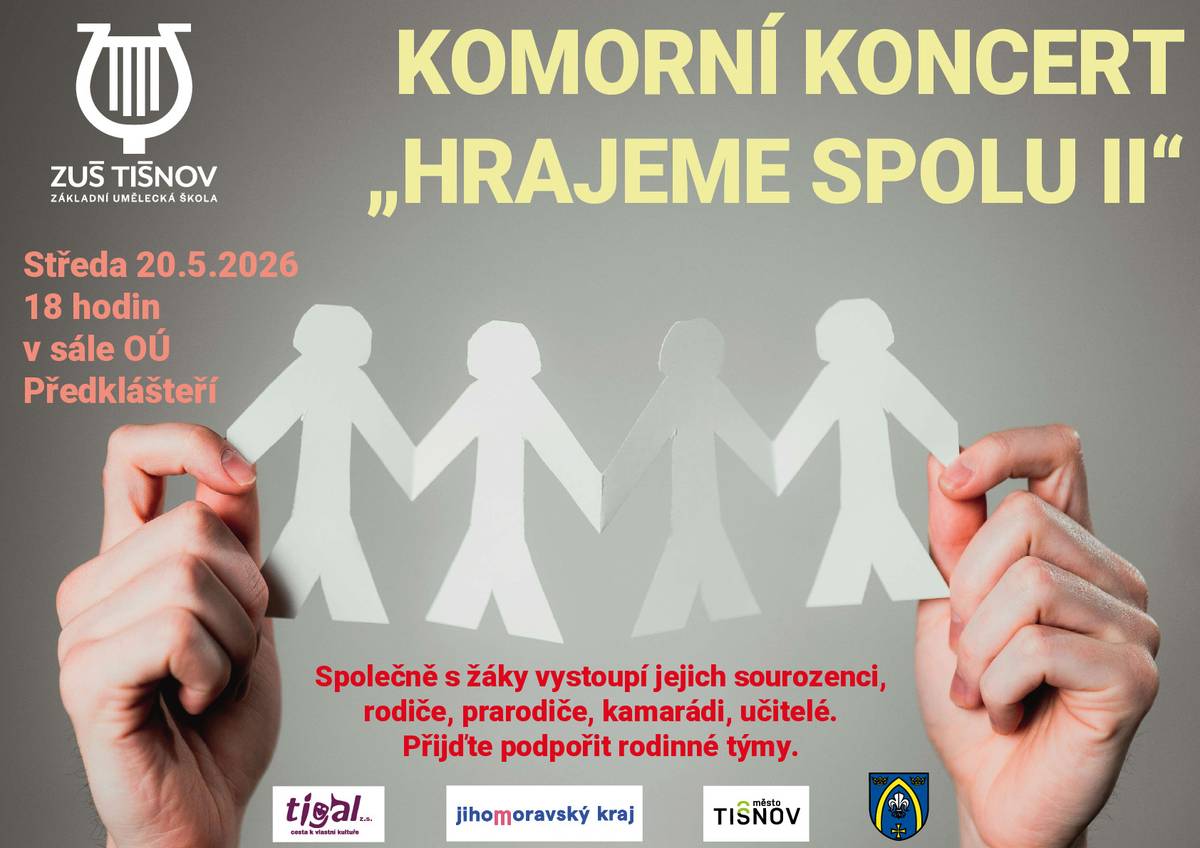 Středa 20.5. 2026 v 18 hodin v sále OÚ Předklášteří