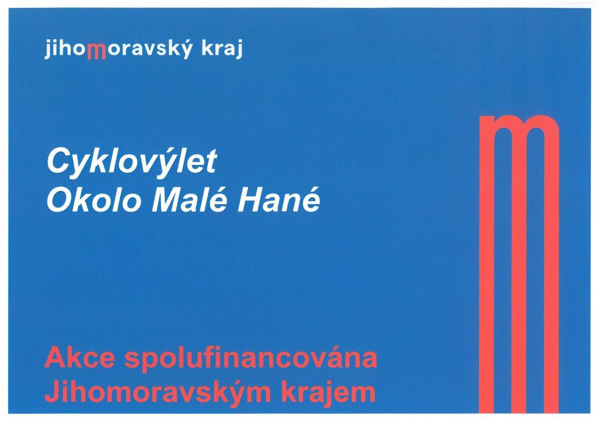 Cetkovice - Cyklovýlet Okolo Malé Hané - Publicita - Dotace z JMK