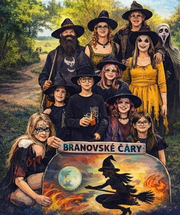 SDH Branov a OÚ Branov si Vás zvou na tradiční "Pálení čarodějnic"