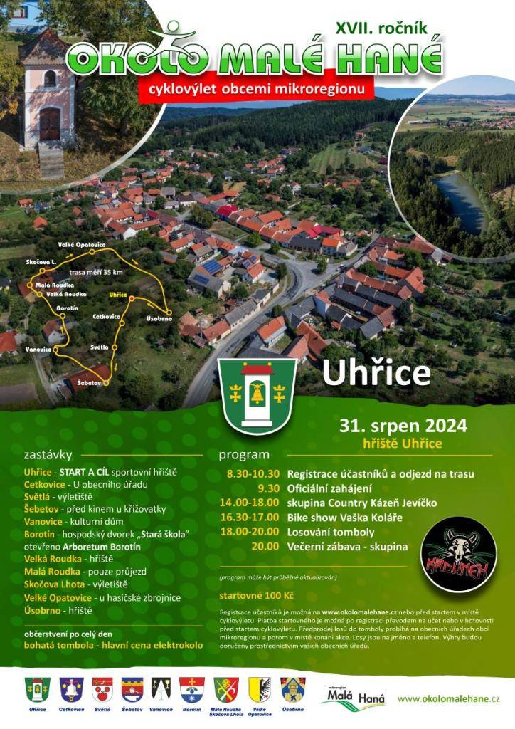 cena 50,-Kč, prodej OÚ Cetkovice v úředních hodinách