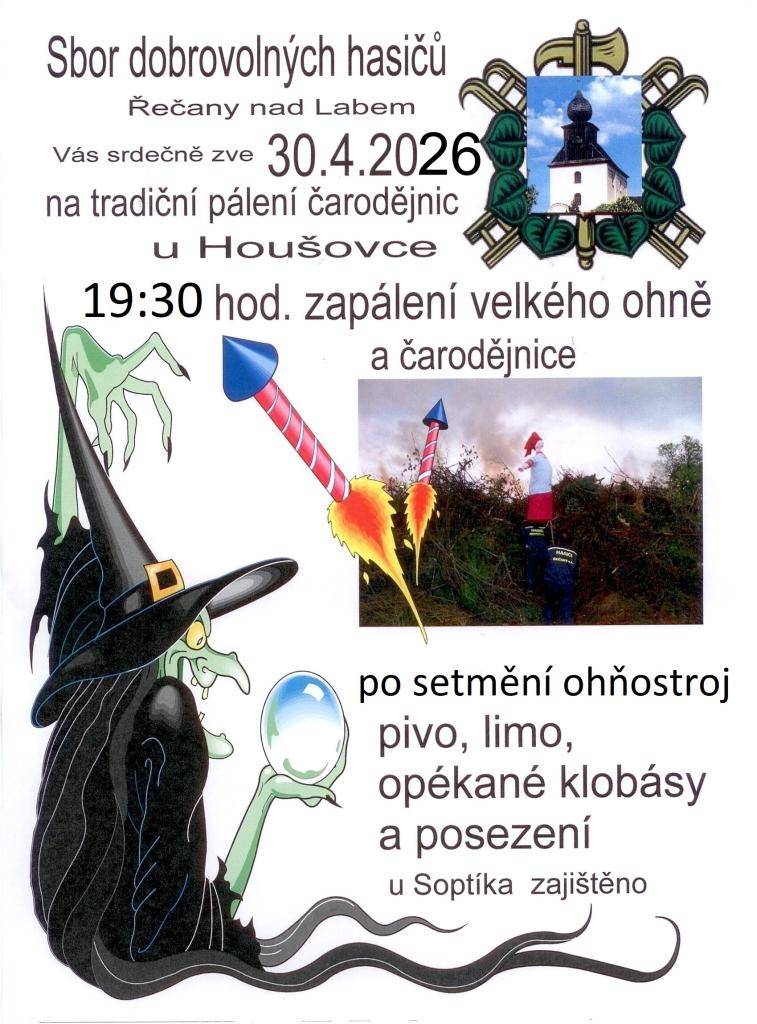 zvou hasiči Řečany