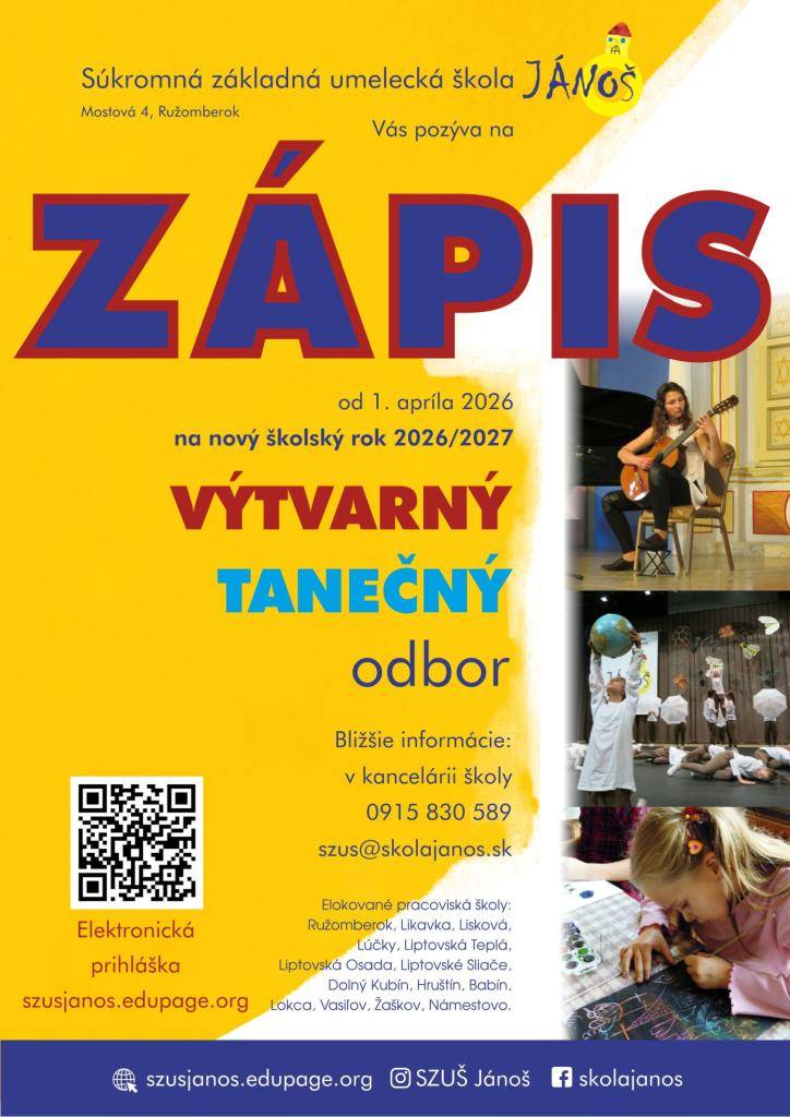 V tieto dni prebieha zápis žiakov na nový školský rok.