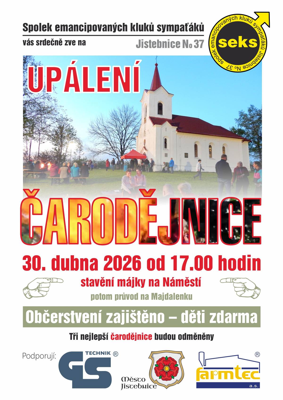 30. dubna 2026 od 17:00 hod.