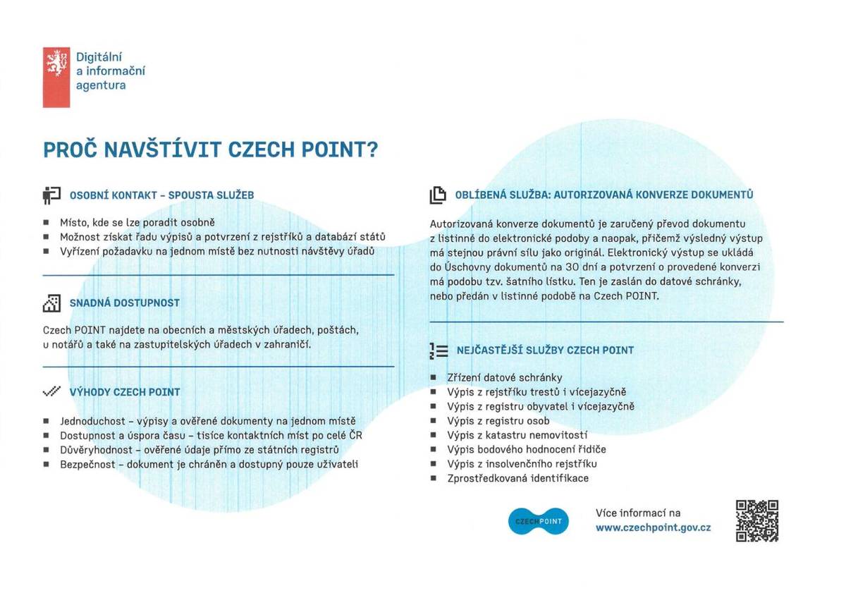 Máte přehled o digitálních službách státu?   Připravili jsme pro vás nové, přehledné letáky, které vám pomohou zorientovat se. Letáky naleznete níže ke stažení / nahlédnutí.