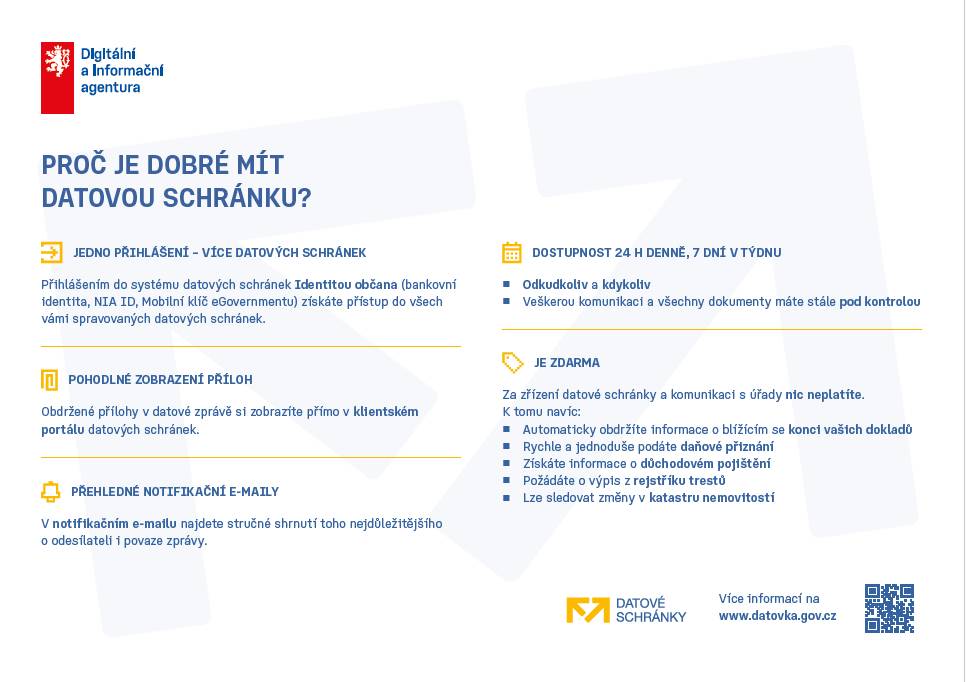 Aktuální letáky ke službám Portálu občana, Portálu veřejné správy, eDoklady, Identity občana  (např. mobilního klíče eGovernmentu, bankovní identity) či Czech POINTu.
