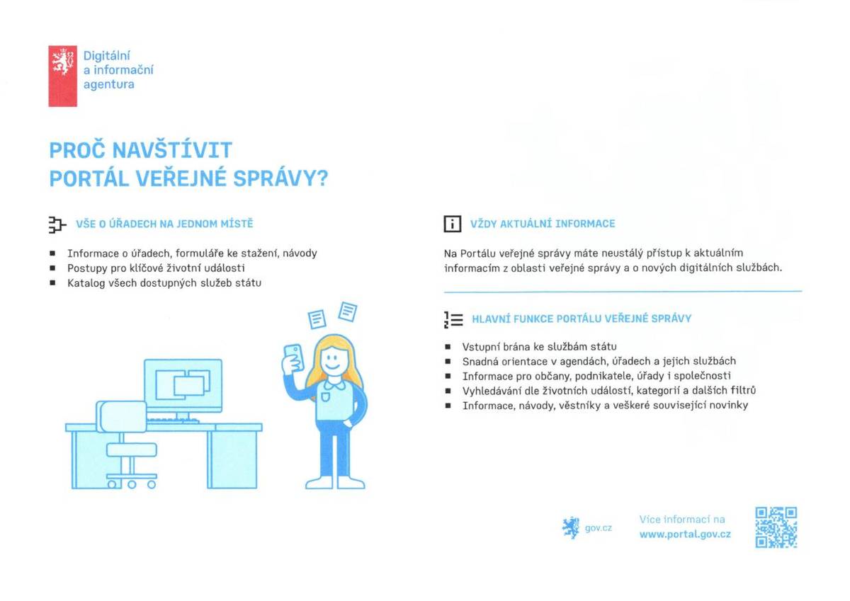 informační materiály k digitálním službám státu