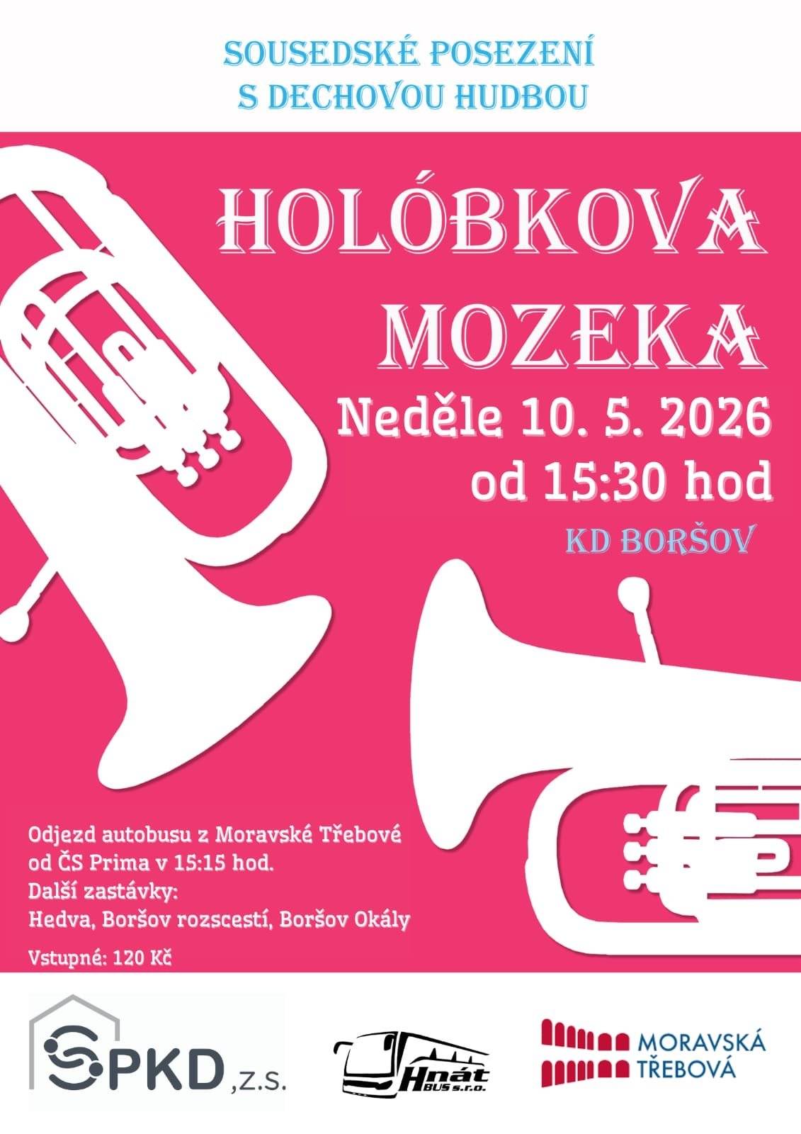 10. května od 15:30 hod. Těšíme se na Vás.