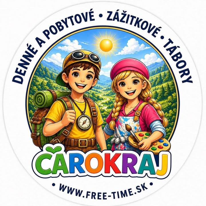 Pobytový turnus:    12.7. – 18.7.2026    Bystrá – penzión Bystrinka    a  Denný tábor:  12.7. – 18.7.2026  Bystrá – penzión Bystrinka