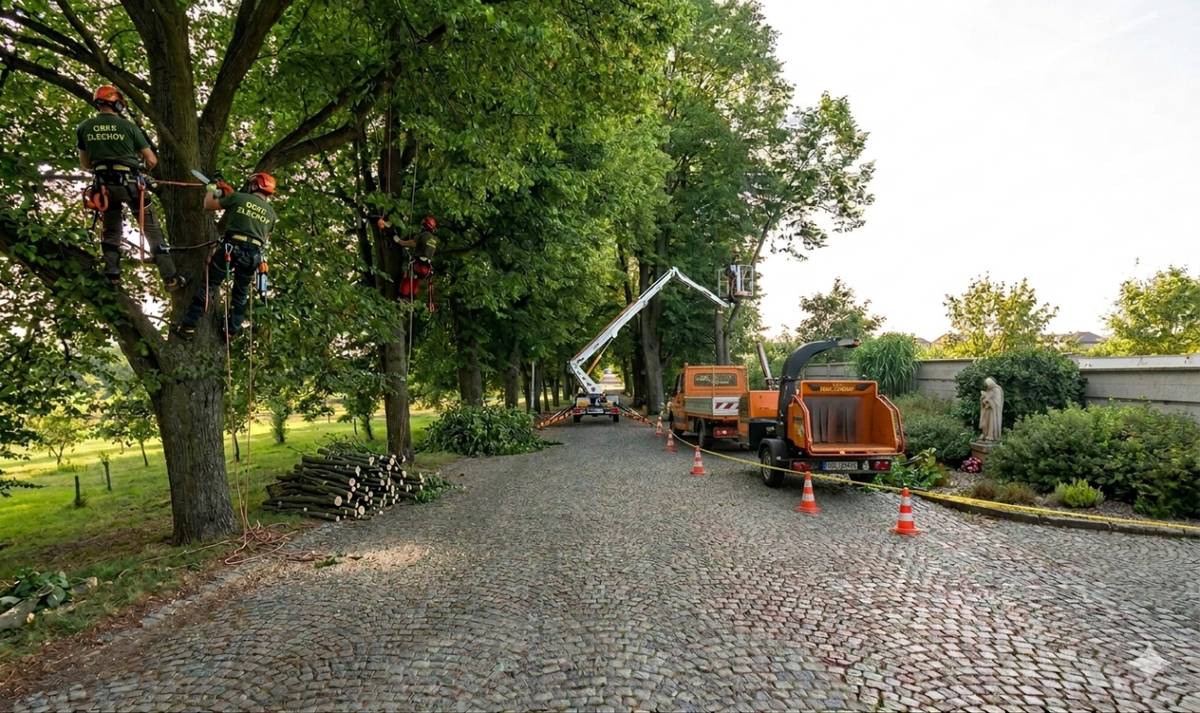 Od středy 29. 4. do čtvrtka 30. 4. 2026 bude probíhat odborný arboristický ořez lipové aleje u hřbitova ve Zlechově.
