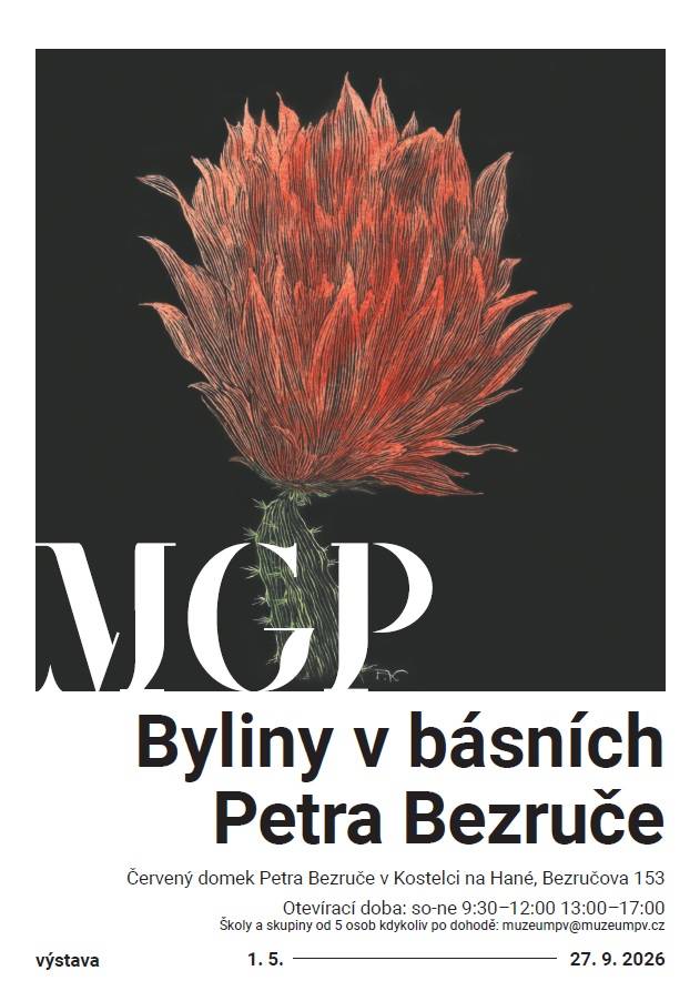 Nová výstava v Červeném domku Petra Bezruče. Vernisáž je ve čtvrtek 30.4. v 17:00 hodin.
