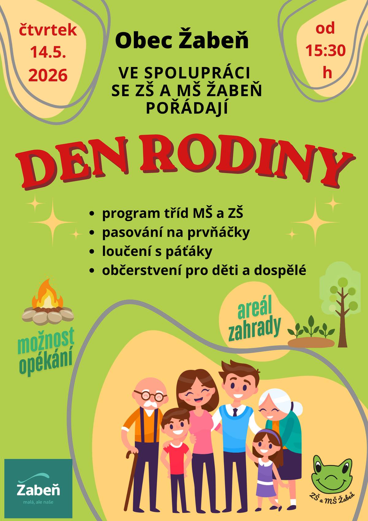 Ve čtvrtek 14. května 2026 od 15.30 hodin.