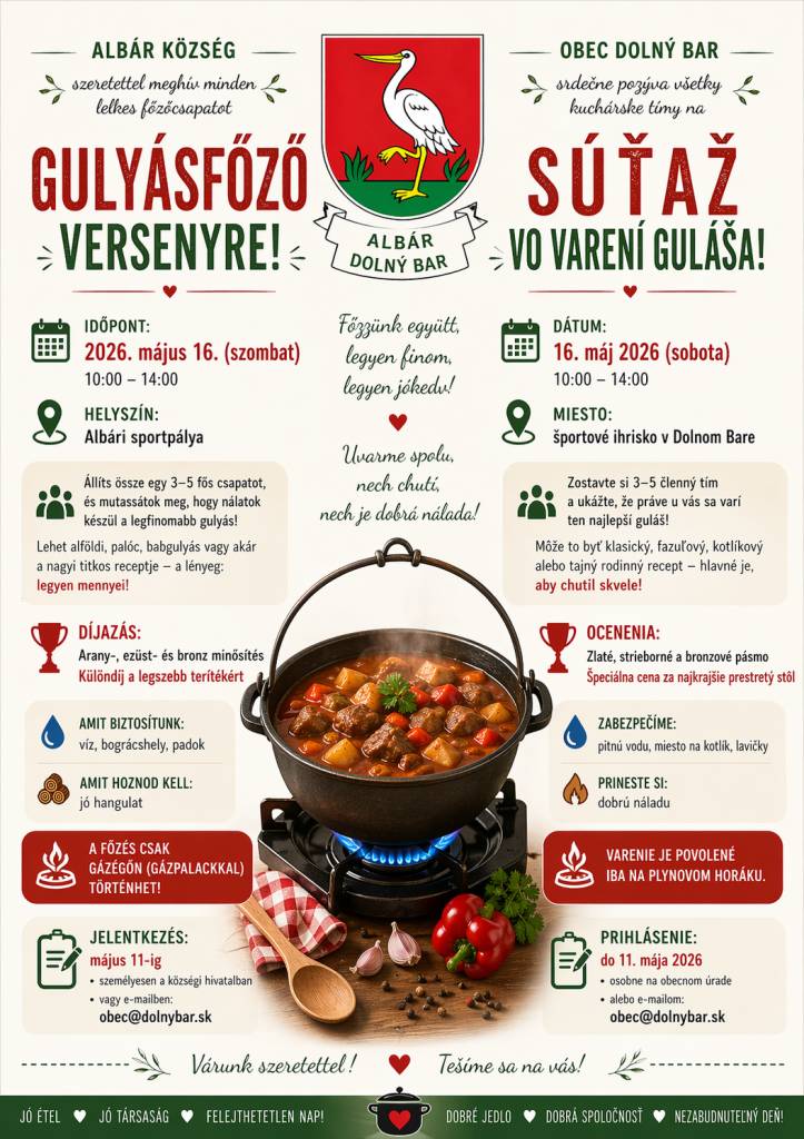 Dolný Bar - súťaž vo varení gulášu