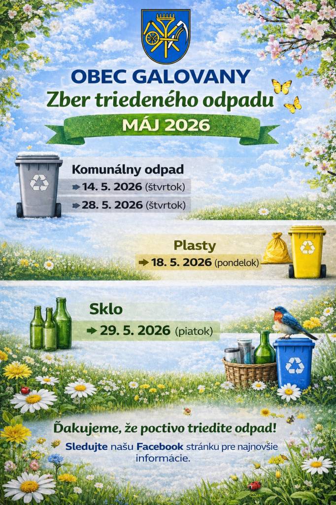 Separovaný zber máj