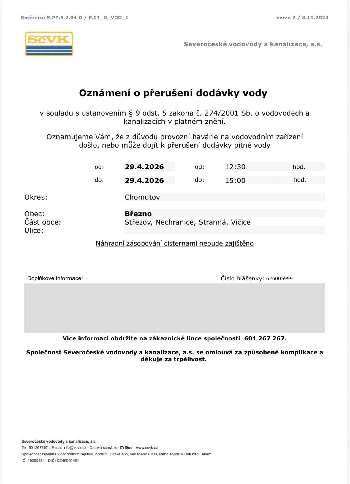 Prosím, berte na vědomí. ☝🏼