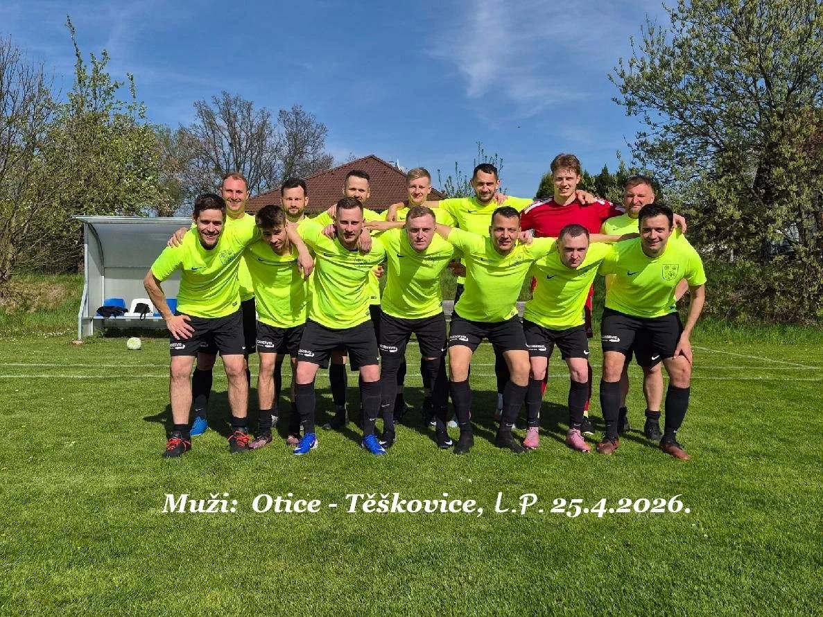 Otice - Těškovice  1:6 (0:3)
