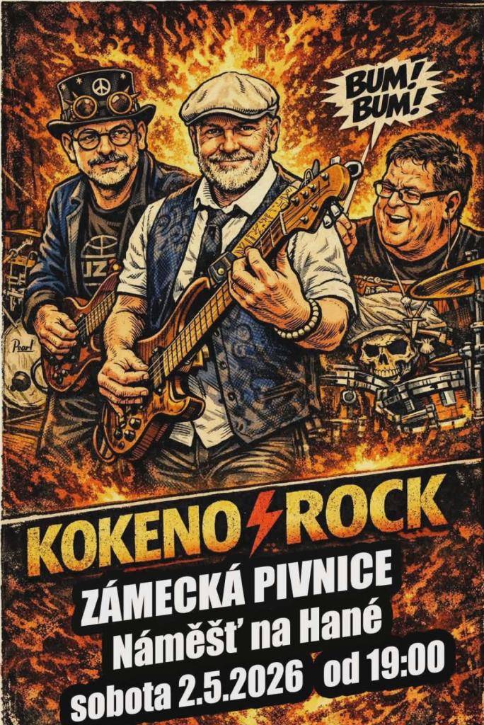 ZÁMECKÁ PIVNICE - KOKENO ROCK 2.5.2026