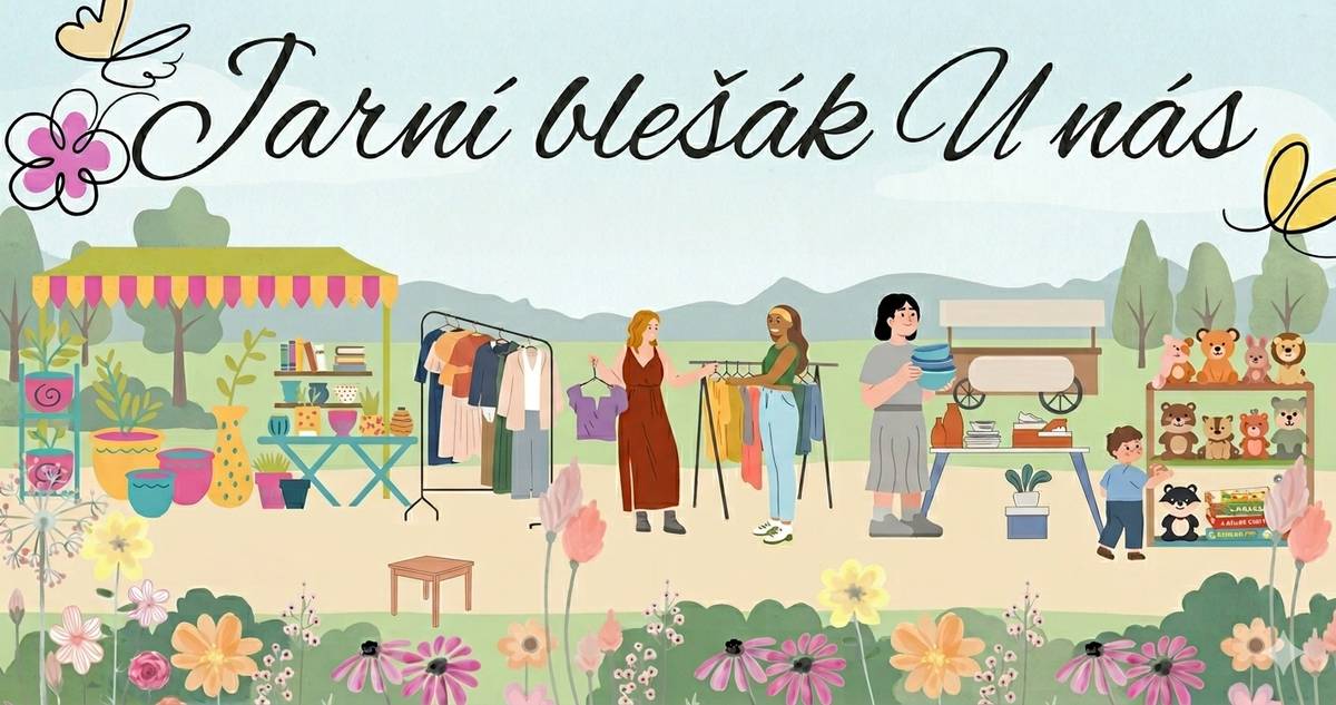 Vážení sousedé, přípravy na náš Jarní obecní blešák vrcholí! Aby se vám v sobotu lépe nakupovalo, připravili jsme pro vás kompletní seznam pokladů, které naši prodejci nabídnou. 🗓 KDY: Sobota 02. 05. 2026 | 11:00 – 15:00 hod. 📍 KDE: Budova OÚ Dolní Domaslavice (přízemí i venkovní prostory) Na co se můžete těšit? 🔹 DĚTSKÝ SVĚT & SPORT:   Oblečení pro kluky (0–3 roky) i holčičky (cca 6 let).   Klučičí móda pro teenagery (vel. 140–170) – džíny, bundy, mikiny.   Hračky, hry, kolečkové brusle, cyklohelma a freestyle koloběžka.   Extra kousek: Malá i velká trampolína!   🔹 MÓDA & STYL:   Dámská móda (S–L): šaty, overaly, saka, džíny a elegantní lodičky.   Ruční práce: Sójové svíčky, bytové vůně a minerální náramky.   🔹 DOMÁCNOST & DÍLNA:   NÁBYTEK: Patrová postel, rozkládací sedačka a malá lednice.   PRO KUTILY: Teleskopická bruska na sádrokarton a nový nerezový dřez Franke.   DROBNOSTI: Toustovač, knížky, mosazné karafy a papírové doplňky.   🔹 ZAHRADA & GASTRO:   Sazenice rajčat (balkonová i divoká).   Domácí koláče: tradiční tvarohové, makové, ořechové a povidlové.   ☕ OBČERSTVENÍ: Zajištěno v místní hospůdce „Pod schody“. Přijďte podpořit dobrou věc, ušetřit peněženku i přírodu a užít si sousedskou sobotu. Těšíme se na vás „u nás DOMA“ v Dolních Domaslavicích!