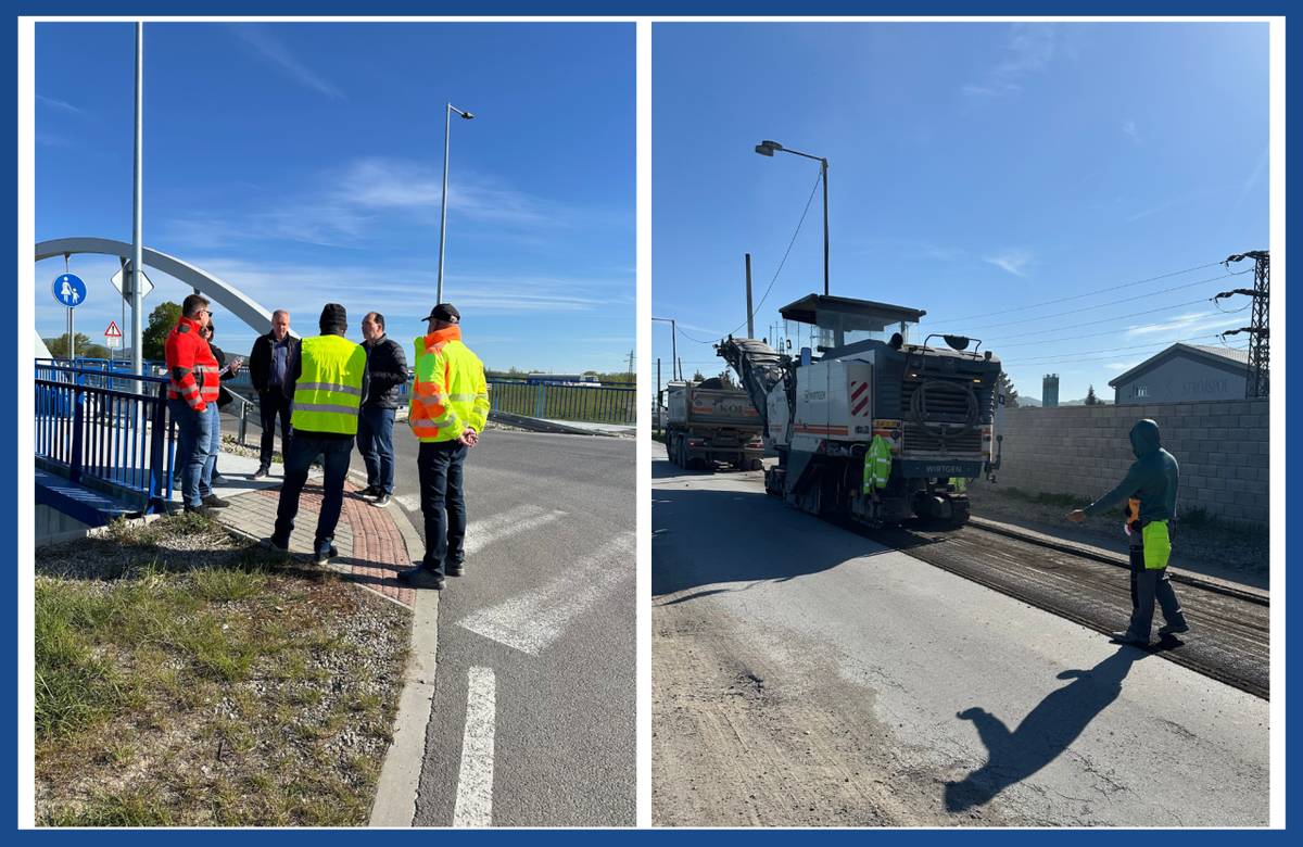 Stavebné práce na cyklotrase v Ilave pokračujú. Pokládka obrusnej vrstvy vozovky je naplánovaná na 1. a 2. mája 2026.