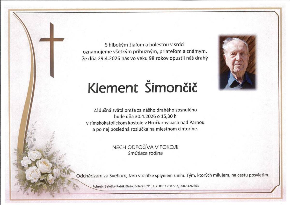pán Klement Šimončič