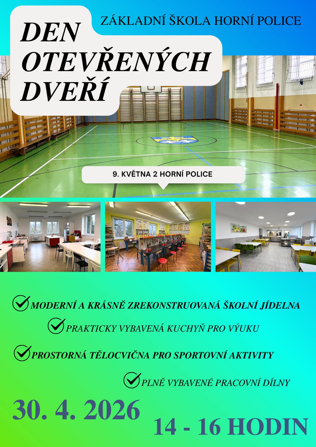 pořádá ZŠ Horní Police