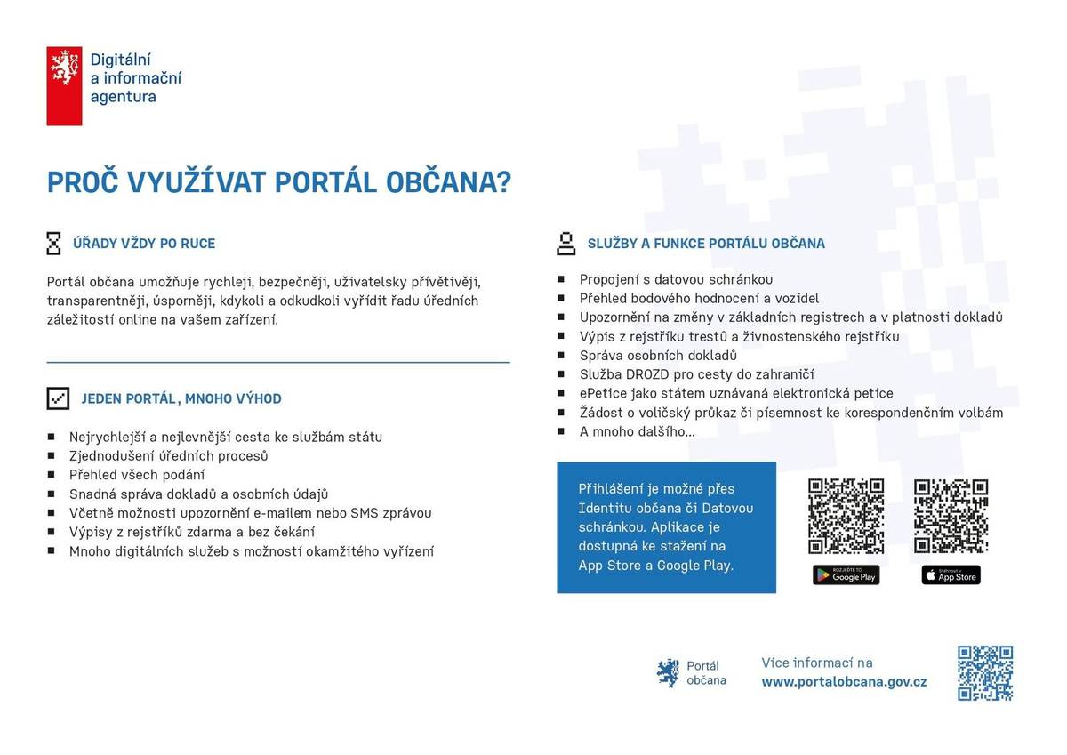 Portál veřejné správy.pdf Portál občana.pdf Identita občana.pdf eDoklady.pdf Datová schránka.pdf CzechPOINT_nový.pdf