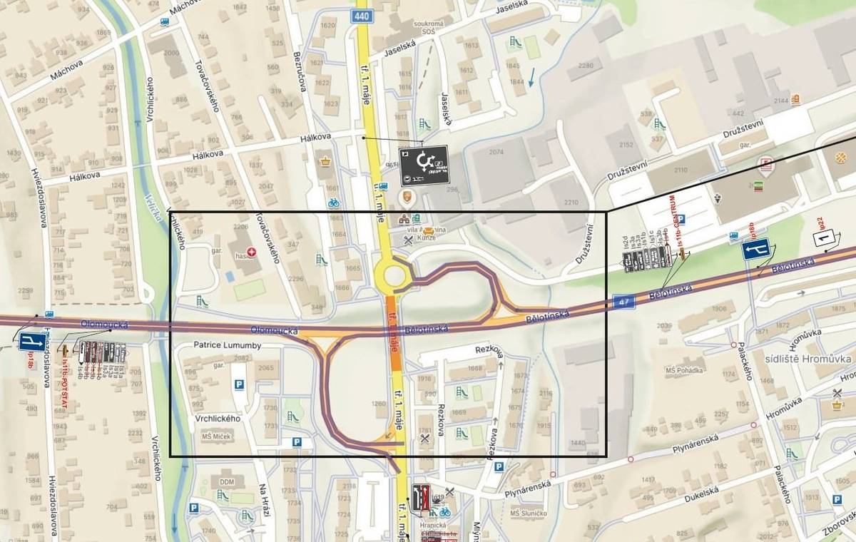 Obecní úřad upozorňuje občany o plánované uzavírce mostu v Hranicích. "Uzavírka sil. I/47 a II/440 v obci Hranice při akci „most ev. č. 440-035 Hranice“ bude zahájena v novém termínu od 29. 4. 2026 do 12. 11. 2026. Informace také na odkaze: https://www.idsok.cz/vyluky/uzavirka-silnice-ii-440-v-hranicich/