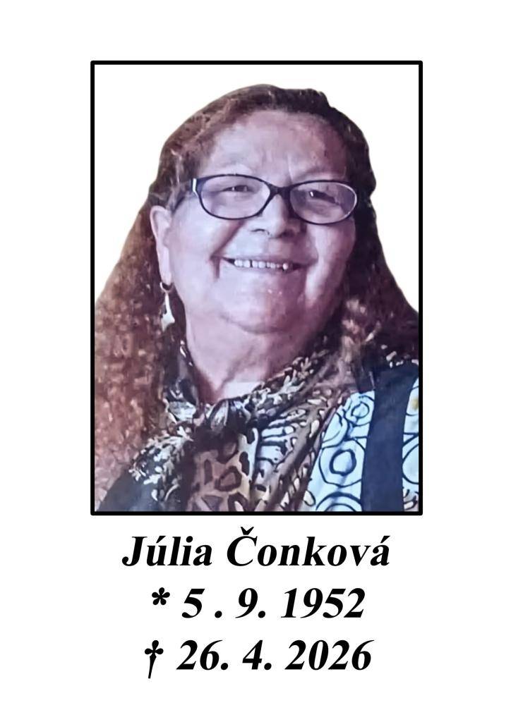 Posledná rozlúčka sa uskutoční 28. 4. o 13.00 hod. v dome smútku v Liptovskej Tepličke.
